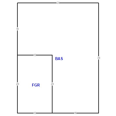 Building layout (traversing data) of this property