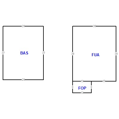 Building layout (traversing data) of this property