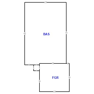 Building layout (traversing data) of this property