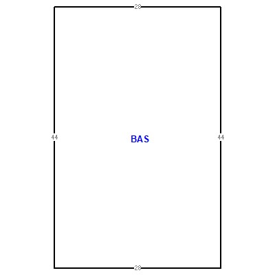 Building layout (traversing data) of this property