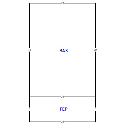 Building layout (traversing data) of this property