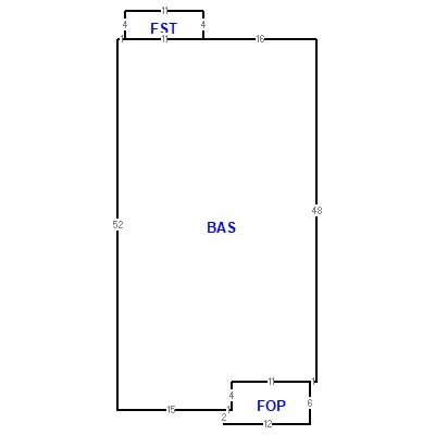 Building layout (traversing data) of this property