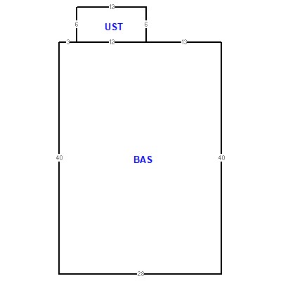 Building layout (traversing data) of this property