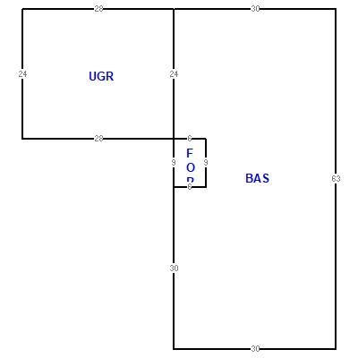 Building layout (traversing data) of this property