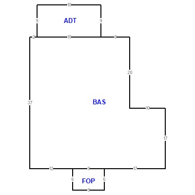 Building layout (traversing data) of this property
