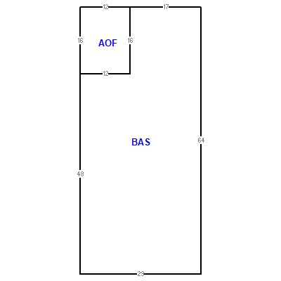 Building layout (traversing data) of this property