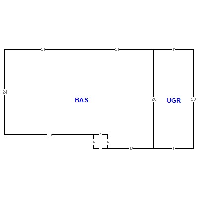 Building layout (traversing data) of this property