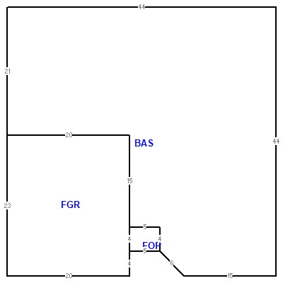 Building layout (traversing data) of this property