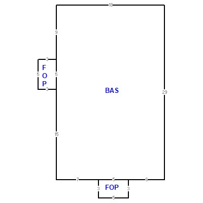 Building layout (traversing data) of this property