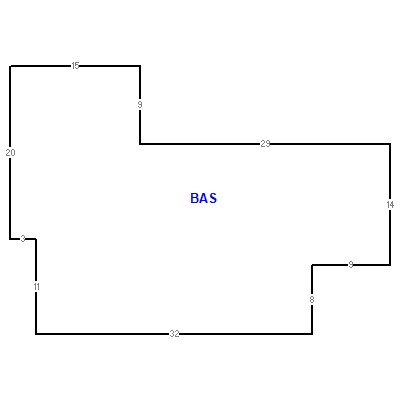 Building layout (traversing data) of this property