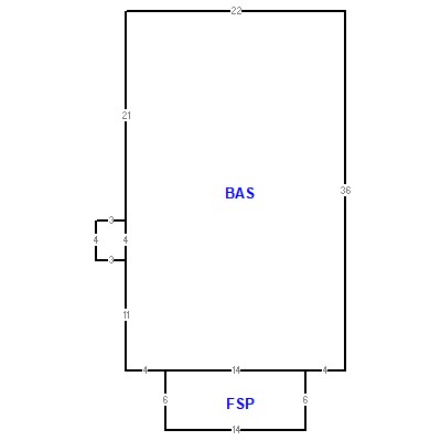 Building layout (traversing data) of this property