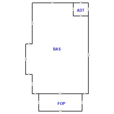 Building layout (traversing data) of this property