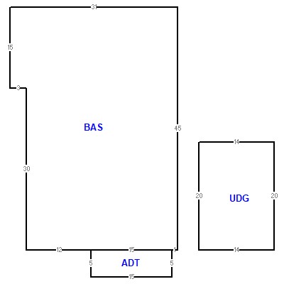 Building layout (traversing data) of this property