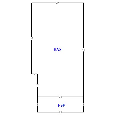 Building layout (traversing data) of this property