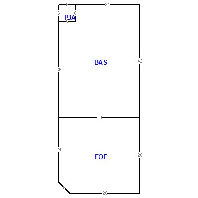 Building layout (traversing data) of this property