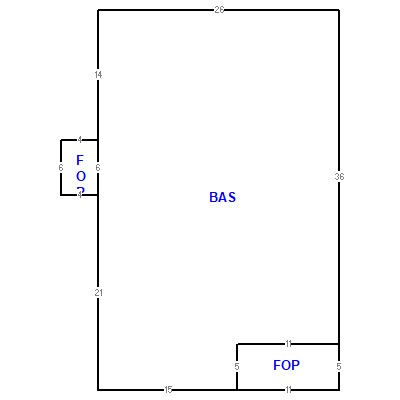 Building layout (traversing data) of this property