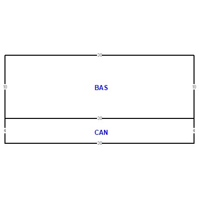 Building layout (traversing data) of this property