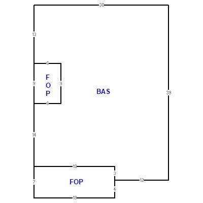 Building layout (traversing data) of this property