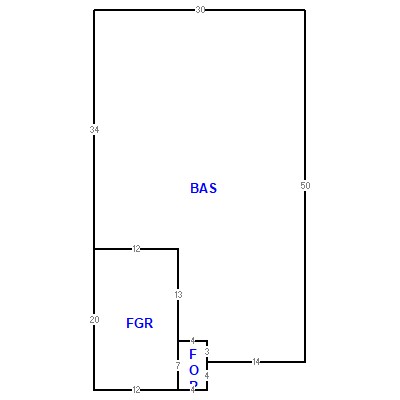 Building layout (traversing data) of this property