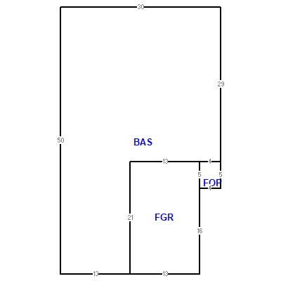 Building layout (traversing data) of this property