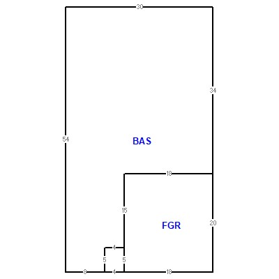 Building layout (traversing data) of this property