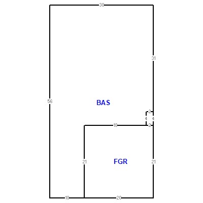Building layout (traversing data) of this property