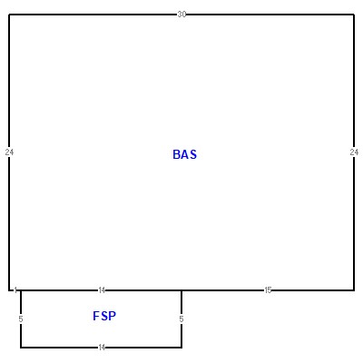 Building layout (traversing data) of this property