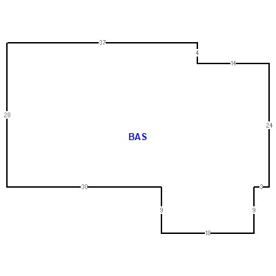 Building layout (traversing data) of this property