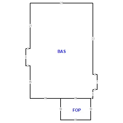 Building layout (traversing data) of this property