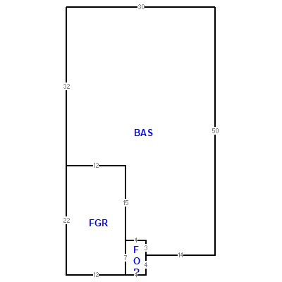 Building layout (traversing data) of this property