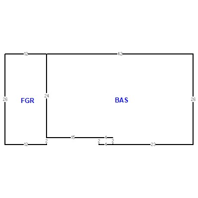 Building layout (traversing data) of this property