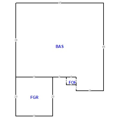 Building layout (traversing data) of this property