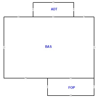 Building layout (traversing data) of this property