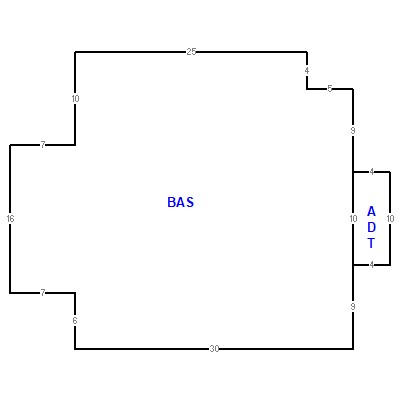 Building layout (traversing data) of this property