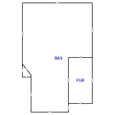 Building layout (traversing data) of this property
