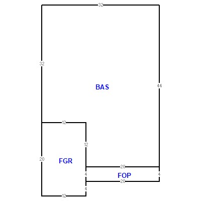 Building layout (traversing data) of this property
