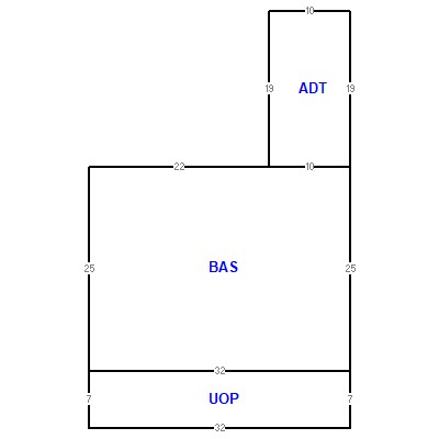 Building layout (traversing data) of this property