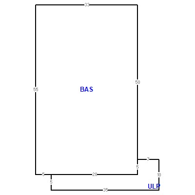 Building layout (traversing data) of this property