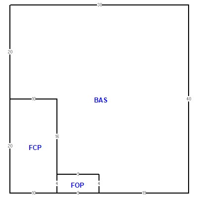 Building layout (traversing data) of this property