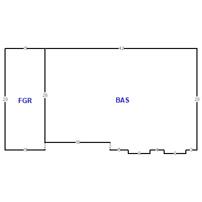 Building layout (traversing data) of this property