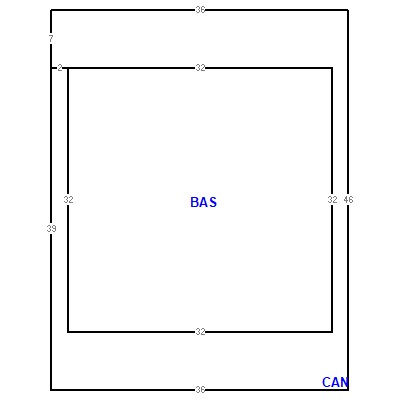 Building layout (traversing data) of this property
