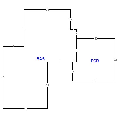 Building layout (traversing data) of this property