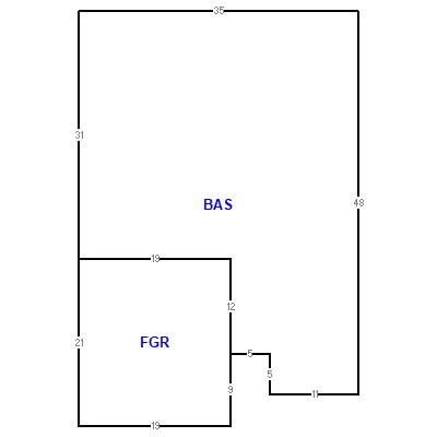 Building layout (traversing data) of this property
