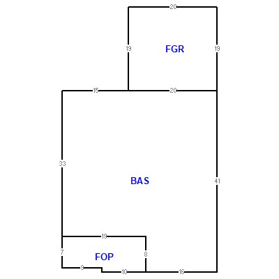 Building layout (traversing data) of this property