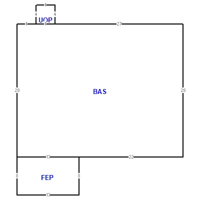 Building layout (traversing data) of this property