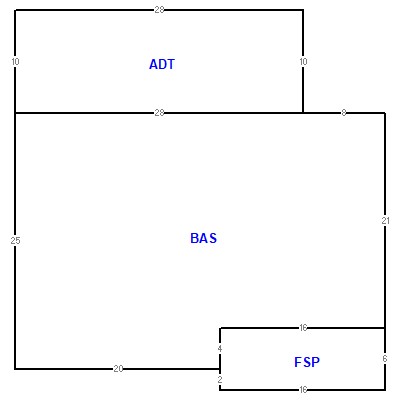Building layout (traversing data) of this property