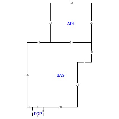 Building layout (traversing data) of this property