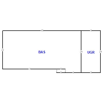 Building layout (traversing data) of this property