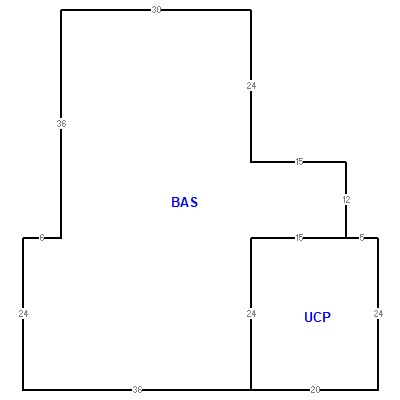 Building layout (traversing data) of this property