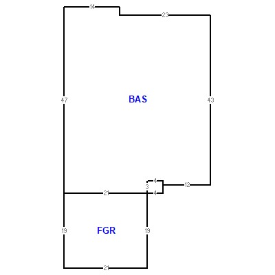 Building layout (traversing data) of this property